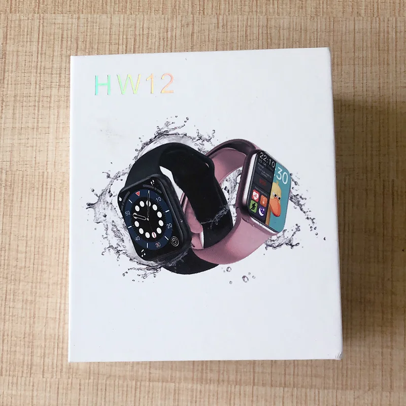 

2021 HW12 HW16 Full Screen Smart Watch 44MM 40MM Women Men Smartwatch with password Split Screen PK IWO 12 13 FK88