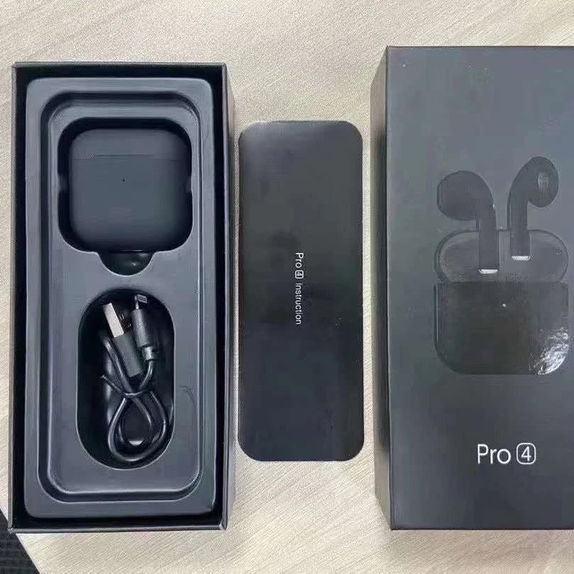 

New Design pro 4 Wireless bt Earphones&headphone for TWS wireless earbuds pro