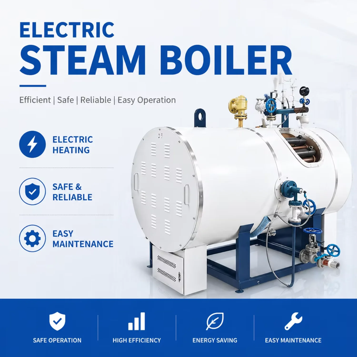 Hot Water Boiler, 100, 0.1-1.6MPa, PLC - detail 12