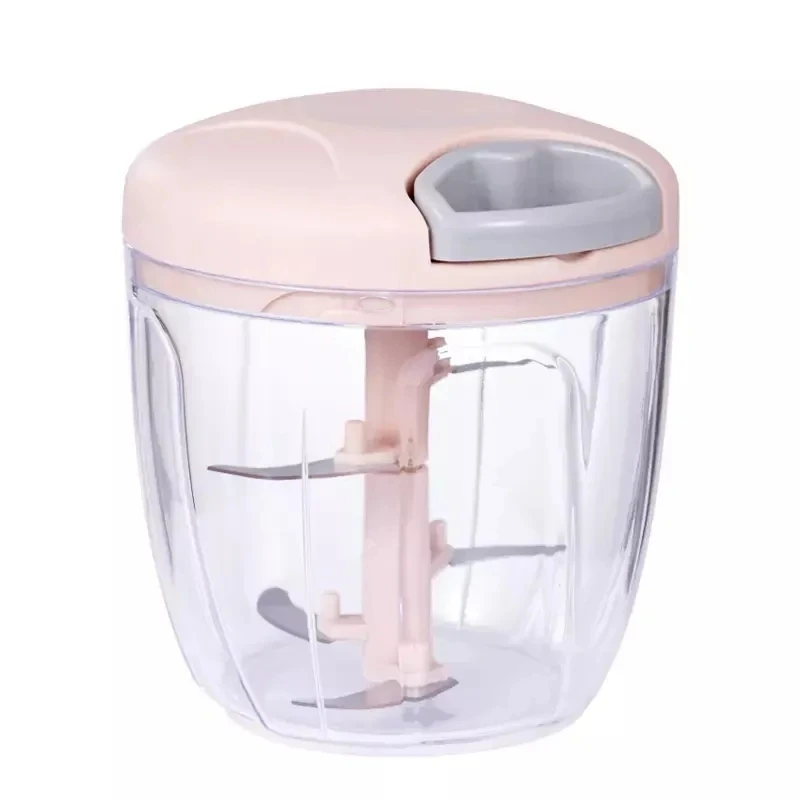 Kitchen Accessories Portable Hand Pull String Garlic Mincer Onion Cutter Hand Press Garlic Masher Manual Chopper Garlic Crusher