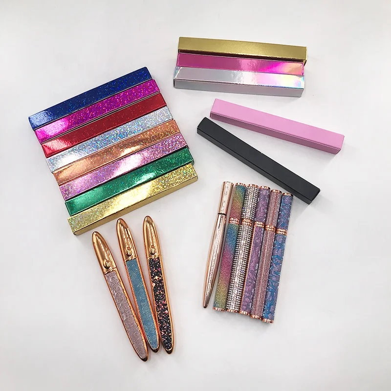 

Wholesale Self-adhesive Eyeliner Pen Waterproof Black Liquid Eyeliner No Blooming For Sticker Eyelashes Magnetic Cosmetic Tool