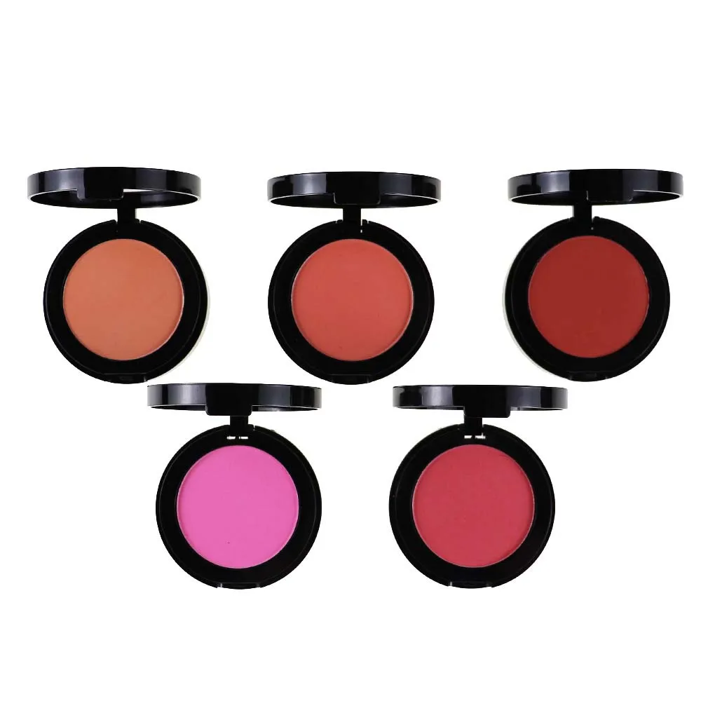 

Private Label Custom Bulk Makeup 5-Color Blush Palette Face Blush Wholesale No Logo