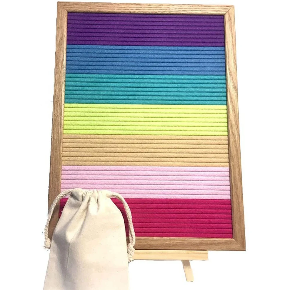 

TLB-A009 rainbow letter board for decoration, Black/white/grey or customized