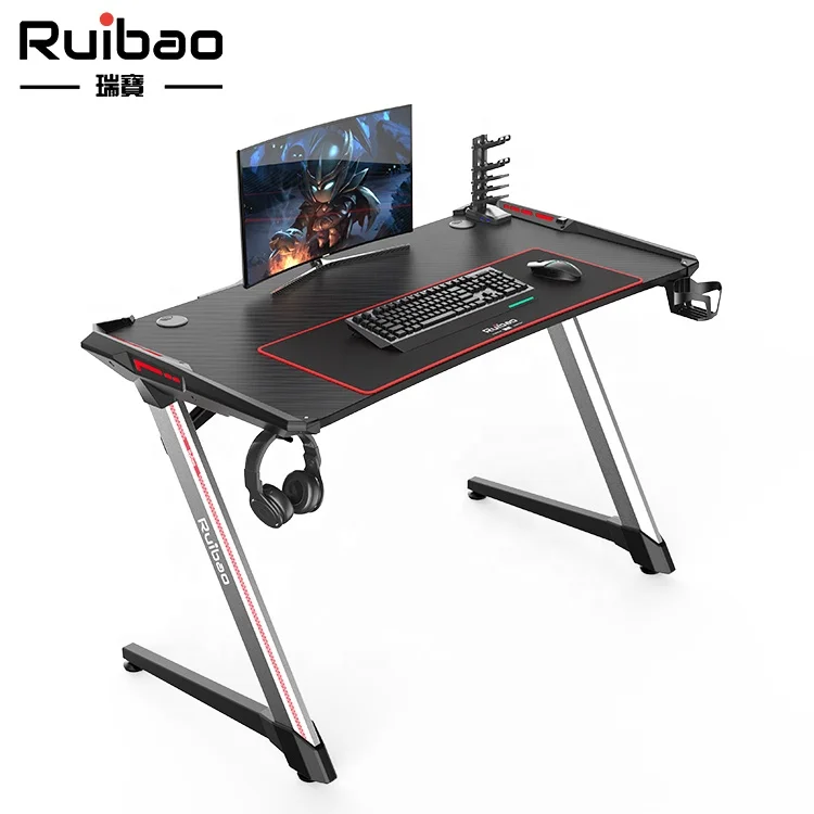 Pc Table Desk Pc Gaming Desk Gaming Table Led Computer Table