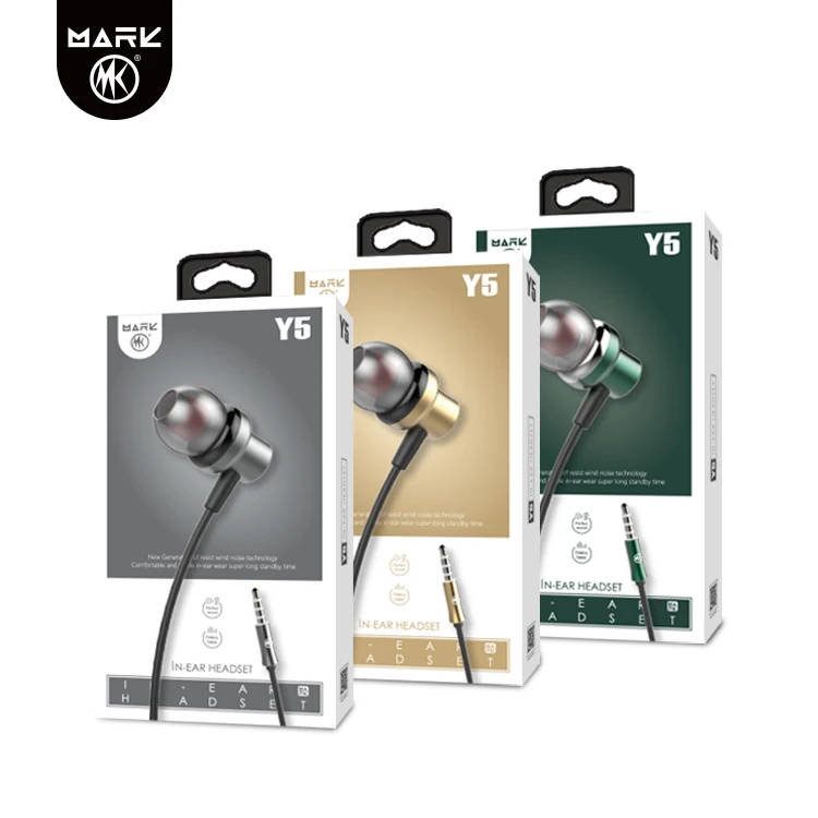 

MARK Y Series Metal Bass In-ear Earphone Y5