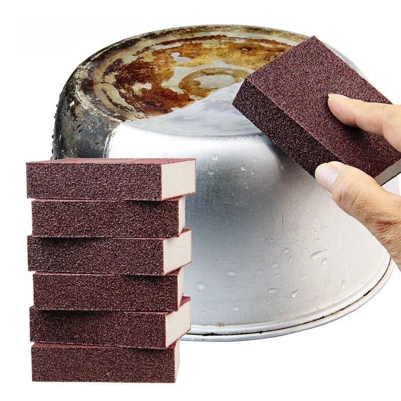

Kitchen Accessories Emery Sponge Removing Rust Cleaning Cotton Tools Descaling Clean Rub Pot Nano Sponge, Customized color