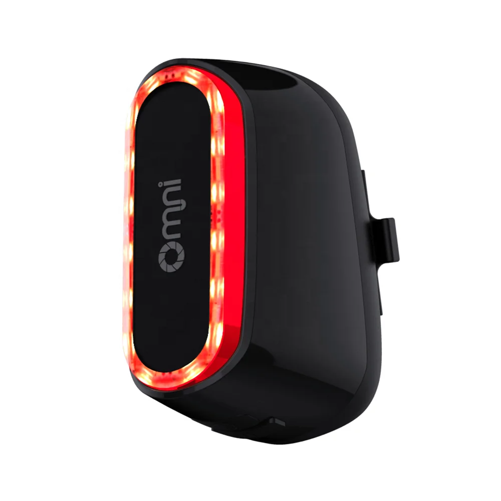 

Promotional New Arrival Standard Bicycle Bike O Shape Rear Tail Light USB Rechargeable Hightlight Warning Light Battery 10 Hours