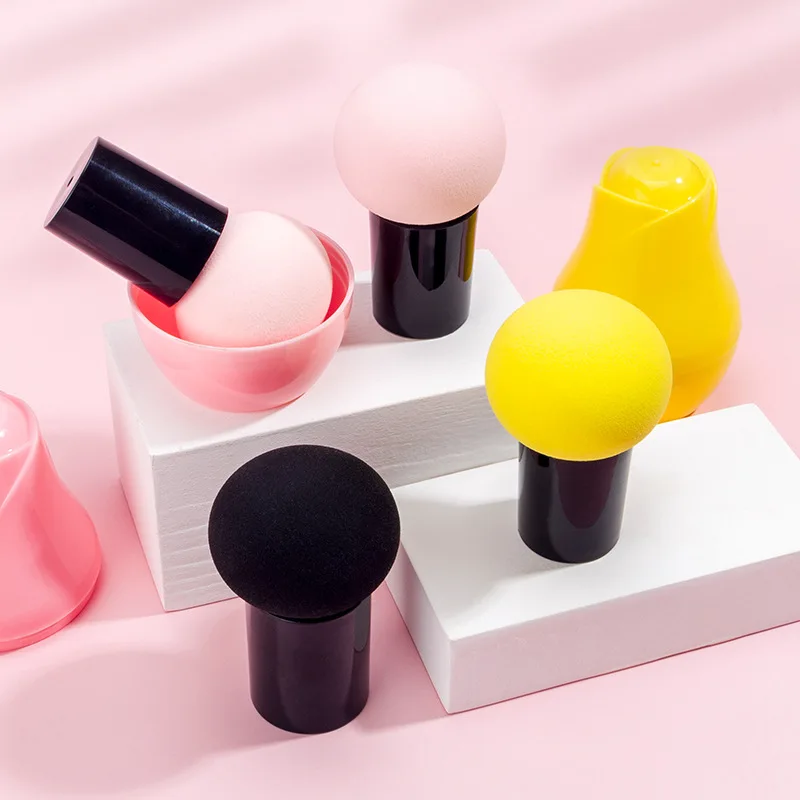 

Mushroom head Styles Women's Makeup Foundation Creative Color Suyan Sponges For Makeup Private Label Makeup Sponge