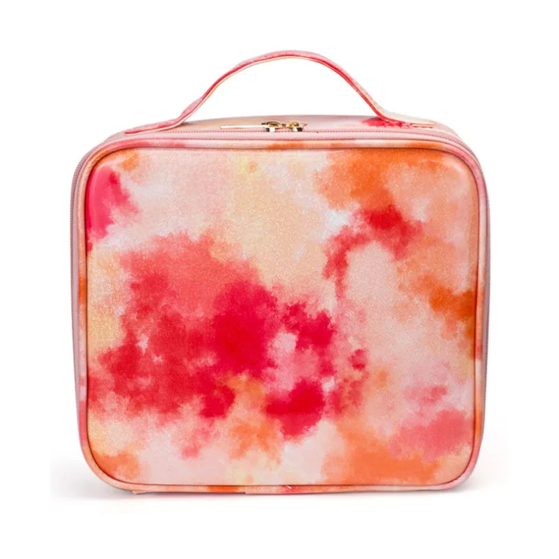 

Colorful Tie Dye Cosmetic Bag Pouch Bag Cosmetic Leather Make Up Cosmetic Pouch Bag