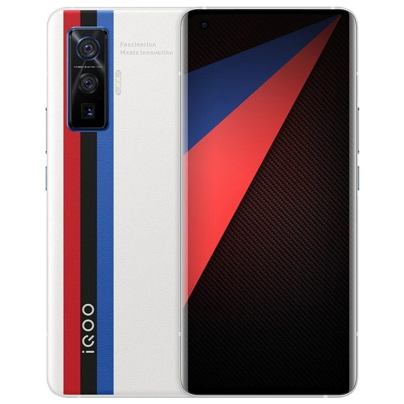 

Original Vivo iQOO 5 Pro 8GB 256GB SN 865 5G Cell Phone 120W Dash Charging 120Hz Refresh Rate Android 10 Cellphone