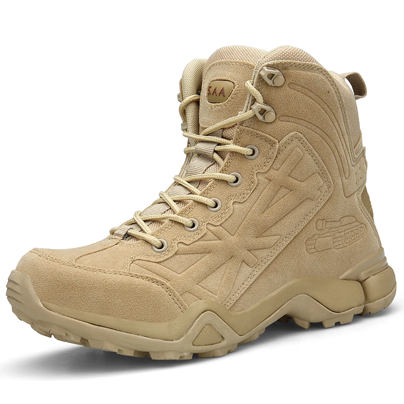 

In stock wholesale desert men's army boots combat tactical military boots for men