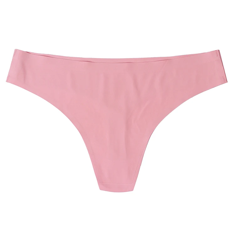 

Wholesale Fashion Mid Waist Sexy Women Lingerie Seamless Thong Panties