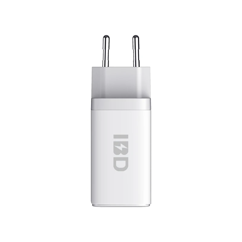 

OEM Unique Design GaN 3 Ports Charger 65W 2C 1A 20V 3.25A PD Charger GaN Tech Adapter for MacBook and Smartphones with Logo Free, White or black