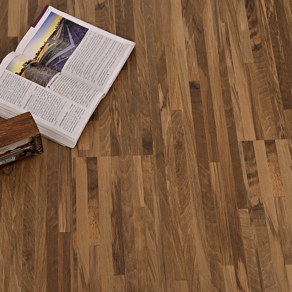 

5mm 4.2 Mm Bamboo Wood Floor Glue Flexible Wood Vinyl eco click Flooring