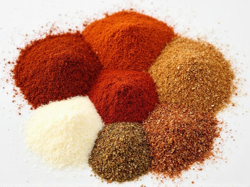 Core Spices in Fajita Seasoning Revealed
