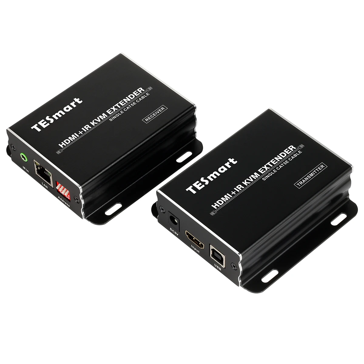 

Good Stability long distance 393 feet Over CAT5/6 Cable Many to Many HDMI KVM Extender Over IP HDMI Extender 120m w/IR