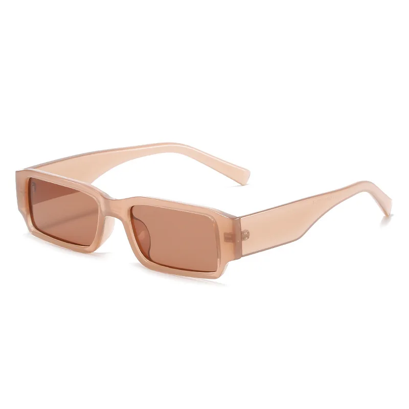 

Trendy Style High Quality Cheap Rectangle Square Plastic Womans Sunglasses 2021, 5 colors