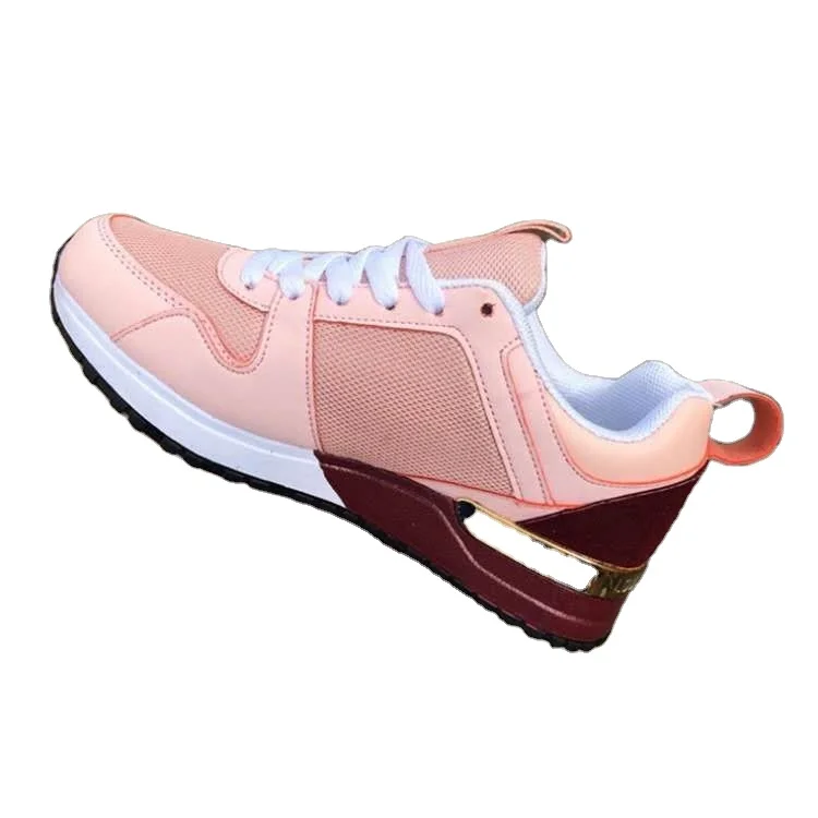 

2021 New Summer Breathable Hot Selling Custom Casual Women Shoes Sport Men, White;pink;black;army green powder