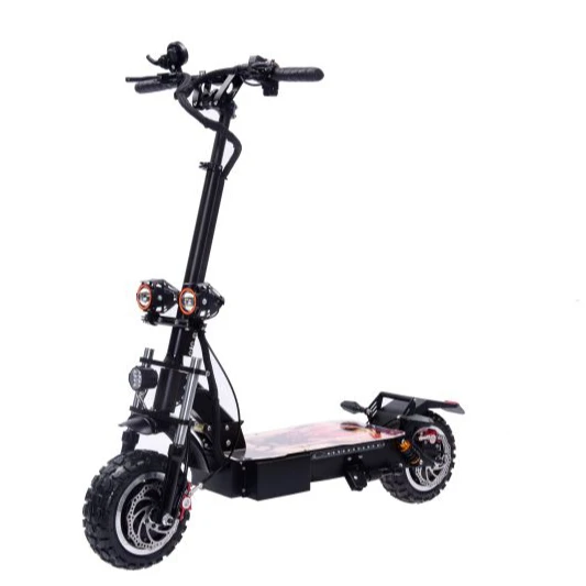 

Most popular in Europe long range high speed fat tire 5600w 60v adult dual motor electric scooter with seat