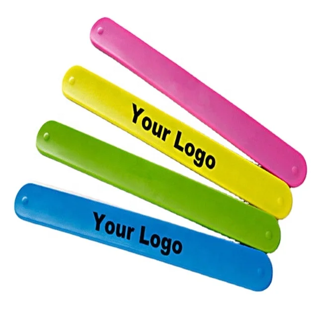 

Wholesale Funny Design Custom Interesting Fashionable Sublimation Silicone Slap Bracelet, Any pantone color