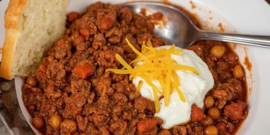 Delicious Ground Beef Chili