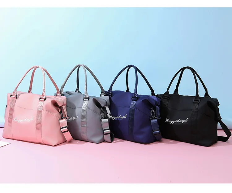Wholesale Pink Travel Handbag Womens Spinnanight Duffle Bags Girls Wap ...