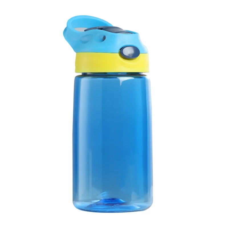 

Wholesale Customized 500ml Kids Drinking Bottle Plastic BPA-free Drink Kids Water Bottle With Straw