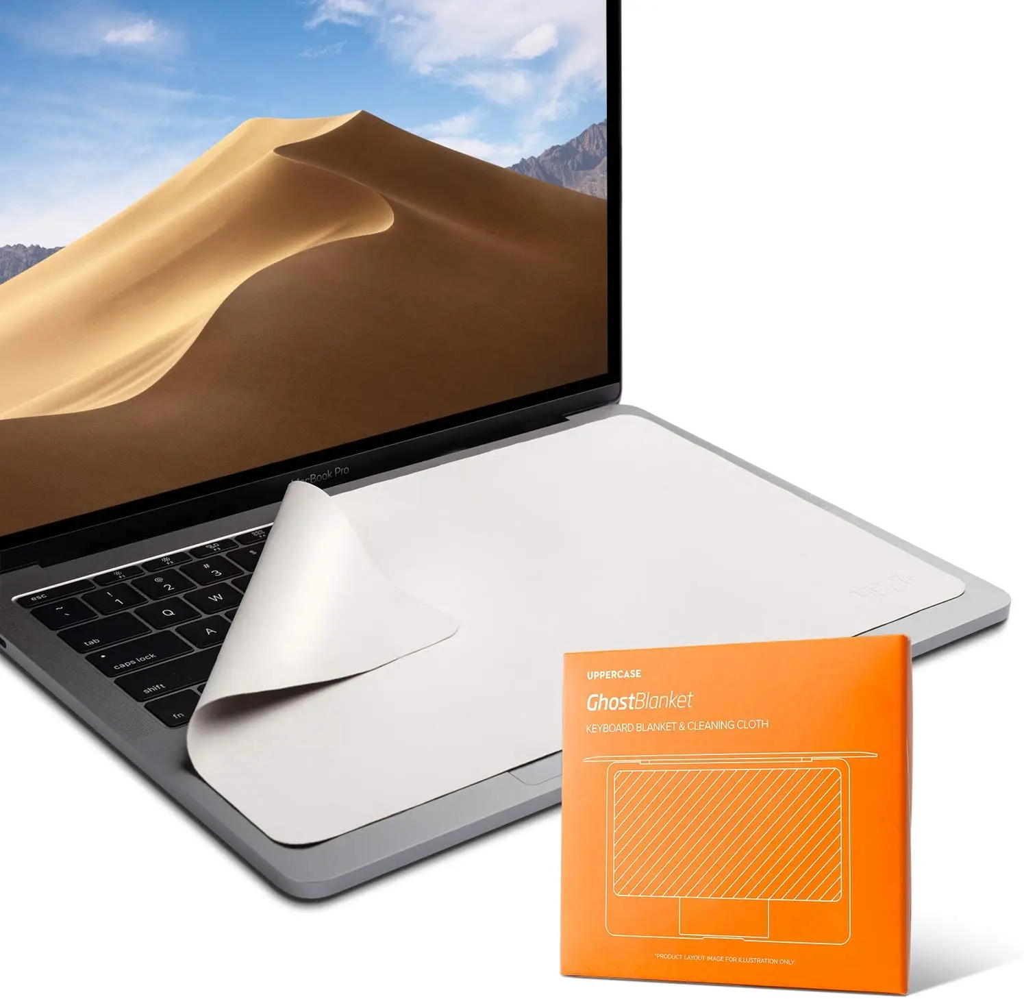 

NPK Screen Keyboard Imprint Protection Microfiber Liner and Cleaning Cloth 13" Compatible with MacBook Pro 13