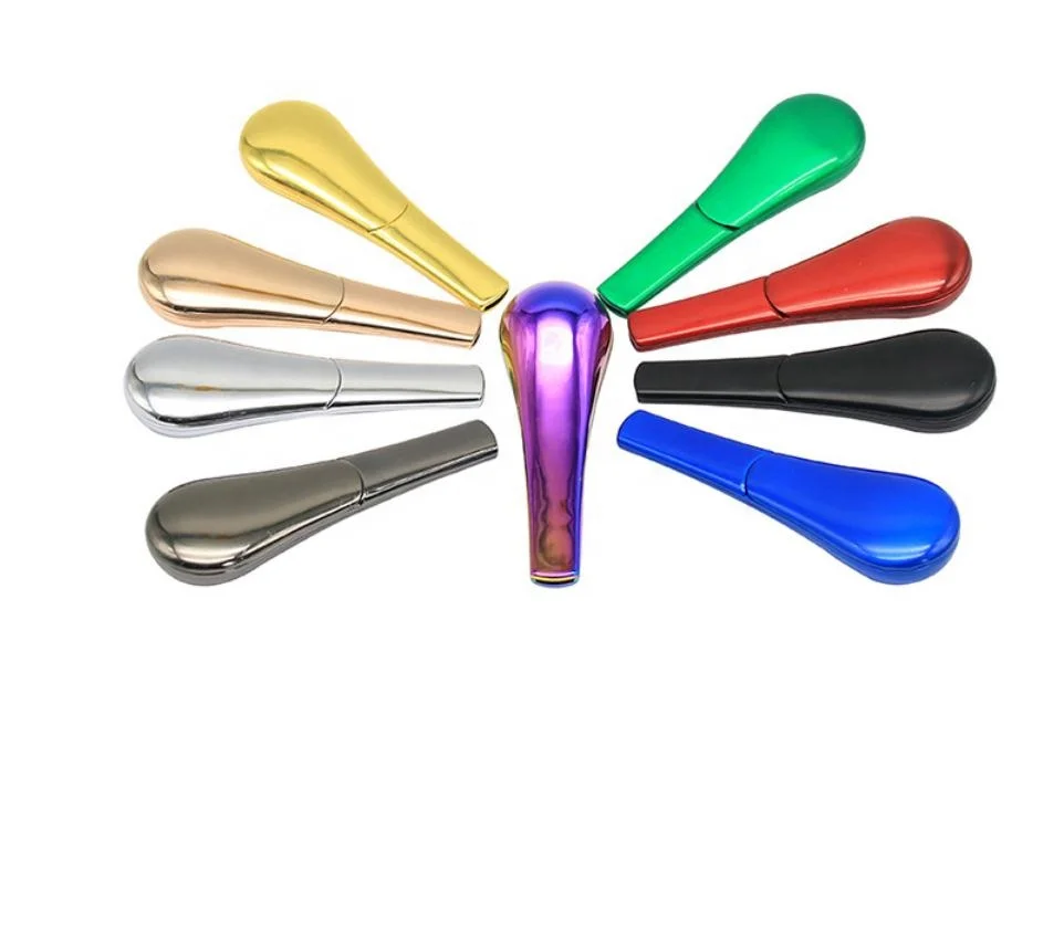 

Creative Pipe Metal Colourful Portable Mini Holder Pipe, Picture