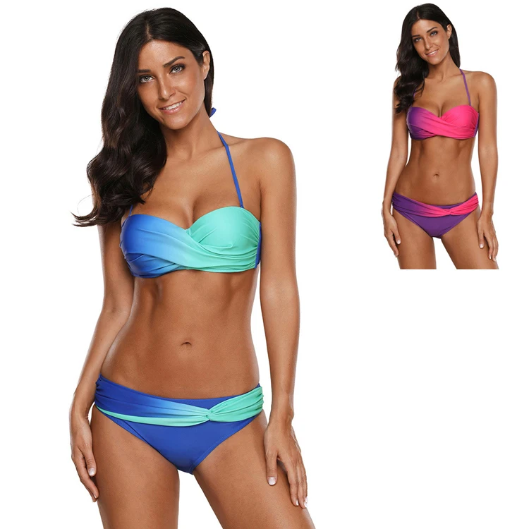

New low waist sexy bikini bathing suit 2019 swimwear for women