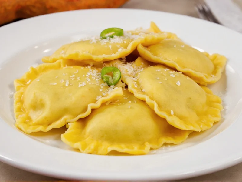 homemade ravioli