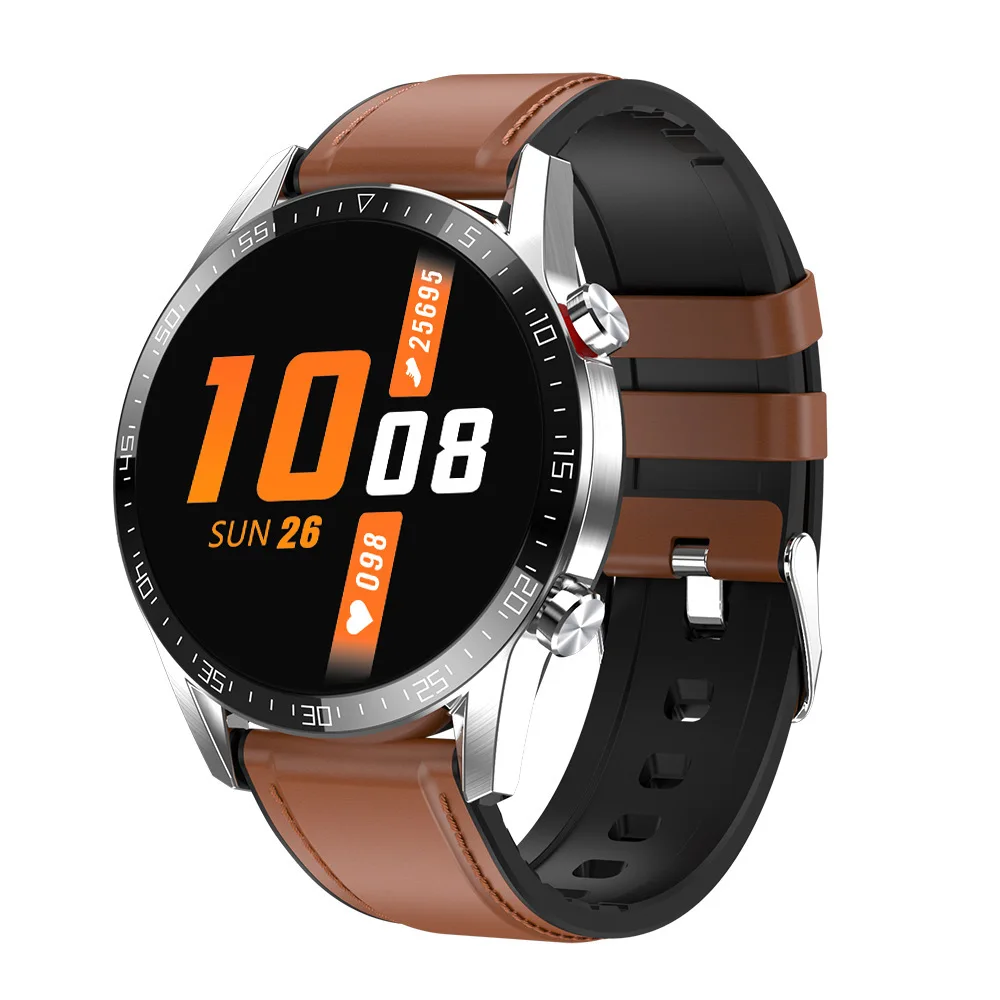 

Steel Touchscreen Smartwatch with Speaker, Heart Rate, Contact and Smartphone Notifications smart watch