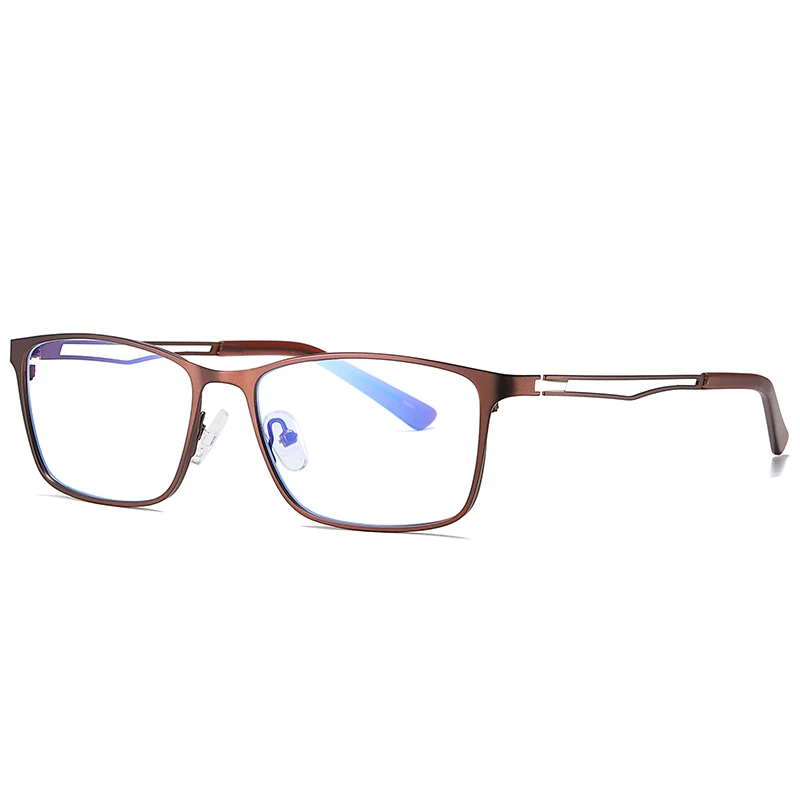 

Blue Light Blocking Glasses Safety Men Optical Designer Frame Anti Fashion Mens Titanium Eyeglasses Frames, Shown