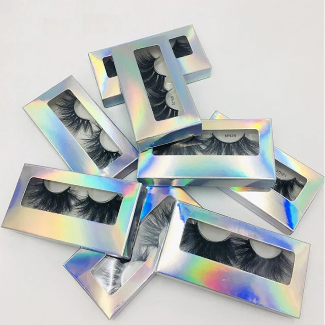 

High quality 100% real new eyelashes simulation 3d 25mm mink false eyelashes
