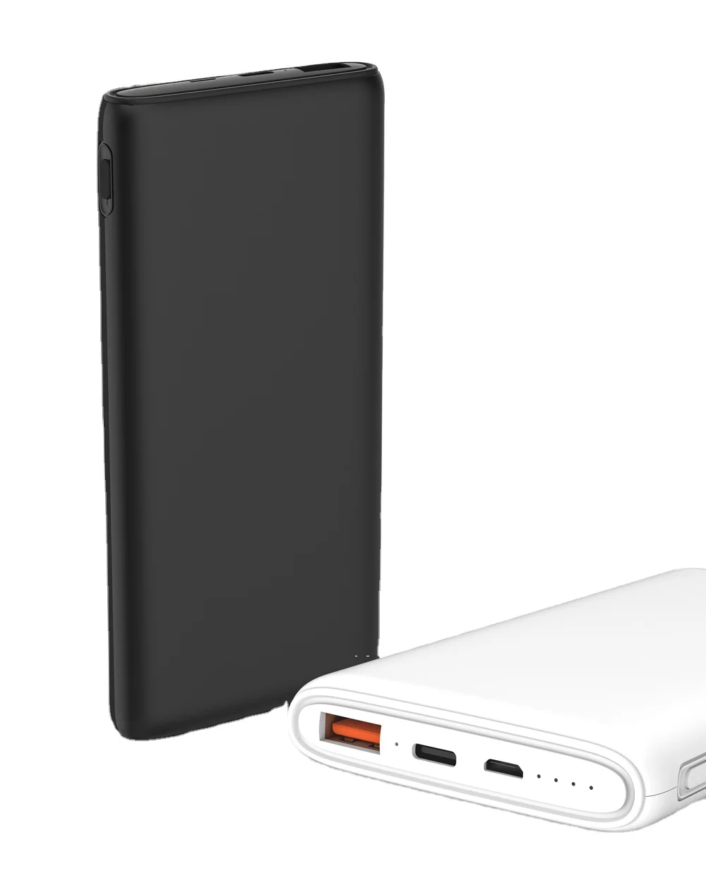 

2021 Slim Power Bank 10000mAh Pd+Qc3.0 Outdoor Travel Cargador Power Banks For Smartphone phone pad