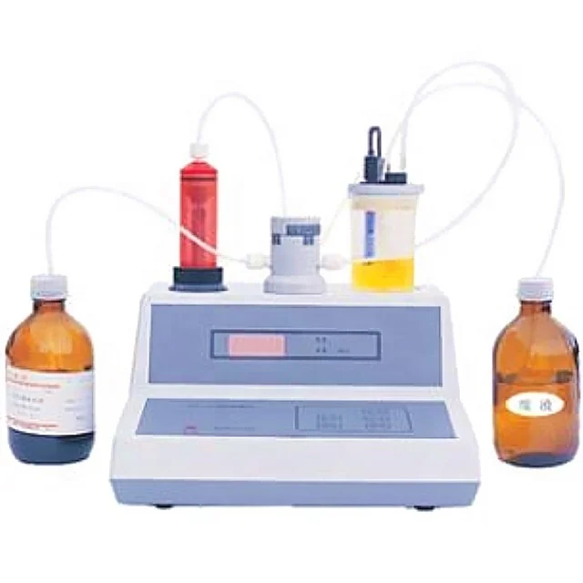 

Extra large color LCD screen Karl Fischer Principle Volumetric Water Content Titrator TPD