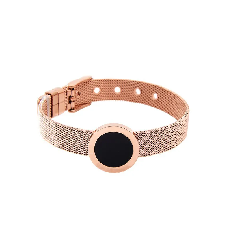 

fashion Roman number titanium adjustable bracelet