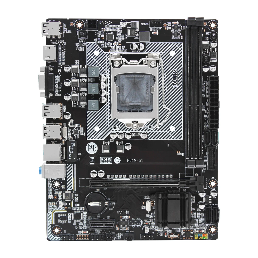 Hot Sell New H61 Lga1155 Matx Mother Board - Buy Mother Board,Matx ...