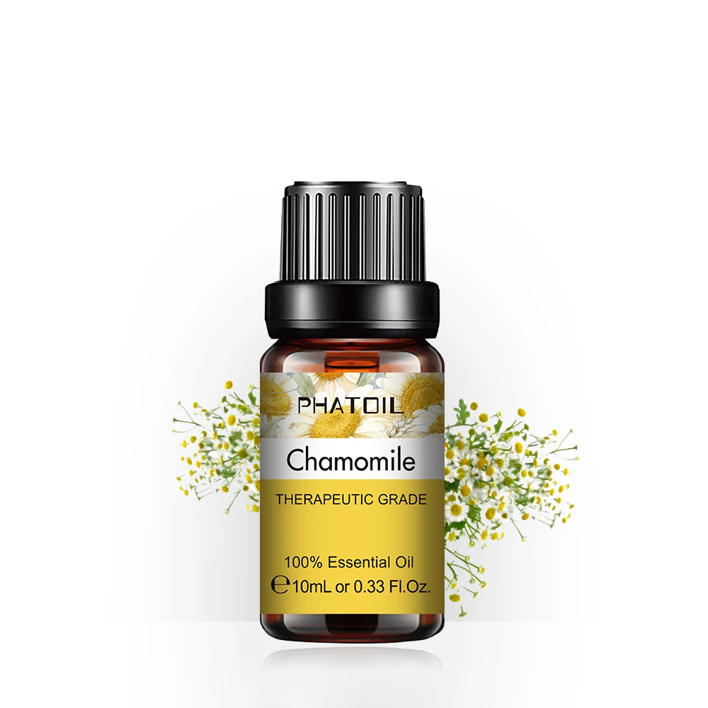 

10ML Chamomile Essential Oil for Aroma Diffuser Wholesale Prices 100% Natural Essential Oil Glass Bottle OEM/ODM