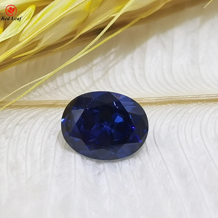 

Factory price tanzanite 4*6mm-15*20mm oval shape cubic zirconia gemstone sales