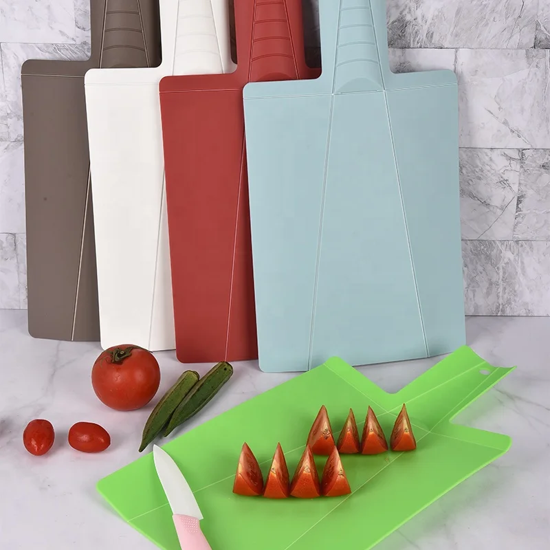 

Foldable PP plastic chopping board for home kitchen