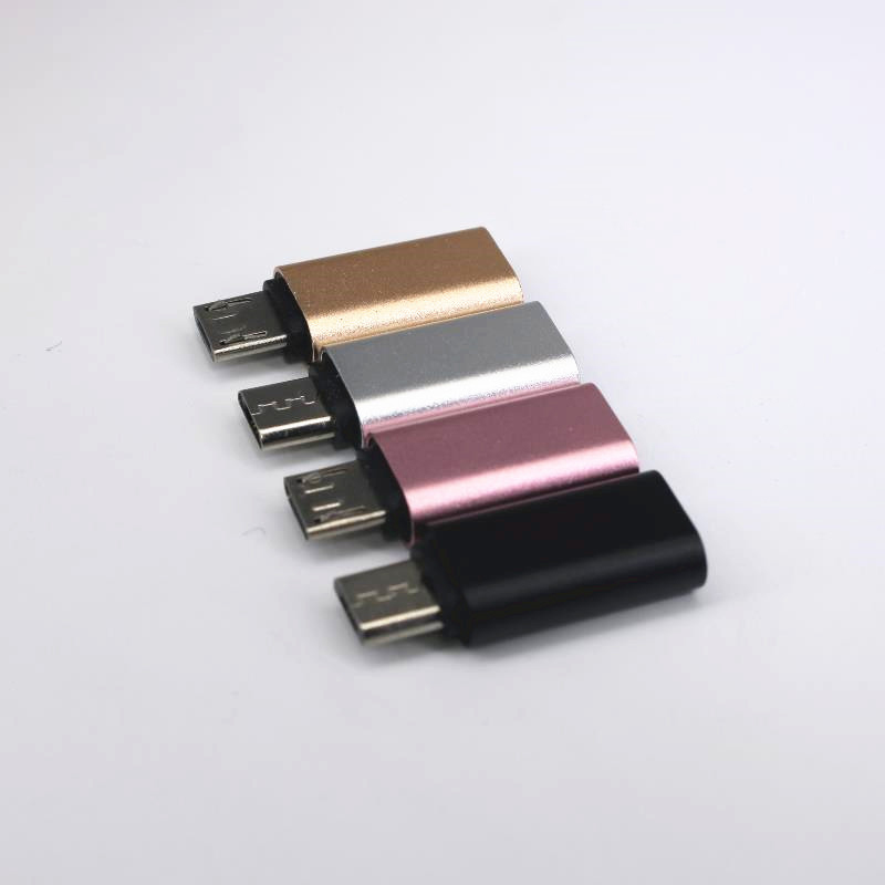 

Portable OTG Type C type-c female to micro usb B male adapter converter