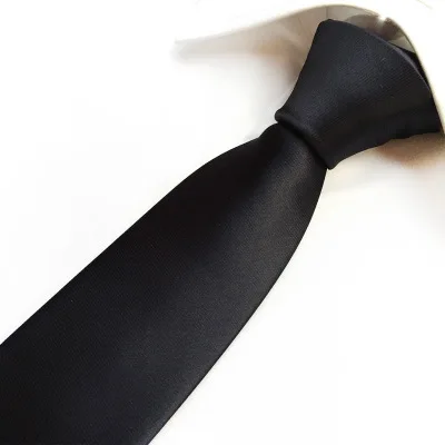 
High quality polyester silk business trend solid color tie  (62362109430)