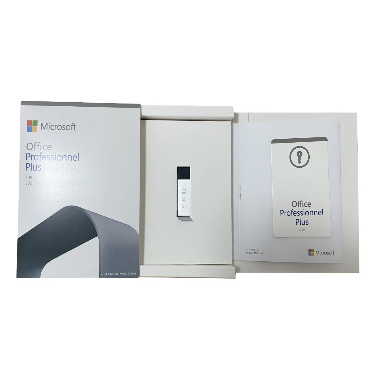 

Microsoft Office 2021 Pro Plus USB full package French office 2021 pro plus USB