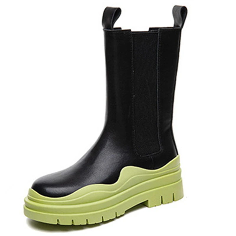 

Dropshipping Hot Sale Women's Shoes Genuine Leather Fashion Fall Boots for Women