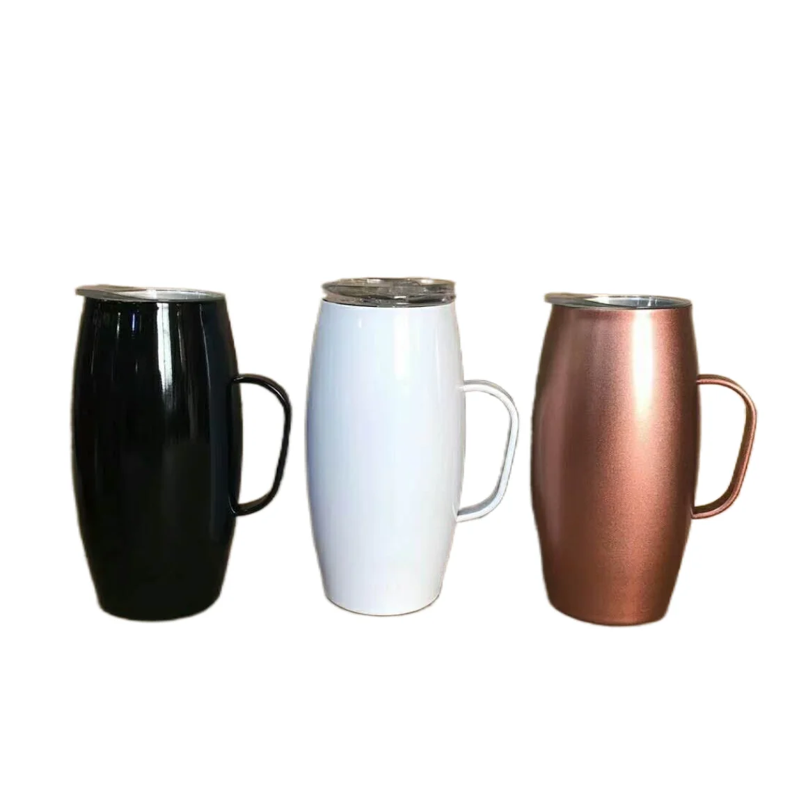 

CL014 25oz Stainless Steel Wine Glass Double-layer Vacuum Egg Cup Egg-shaped Insulated Wine Glass Beer Mug Tumbler, 6 colors