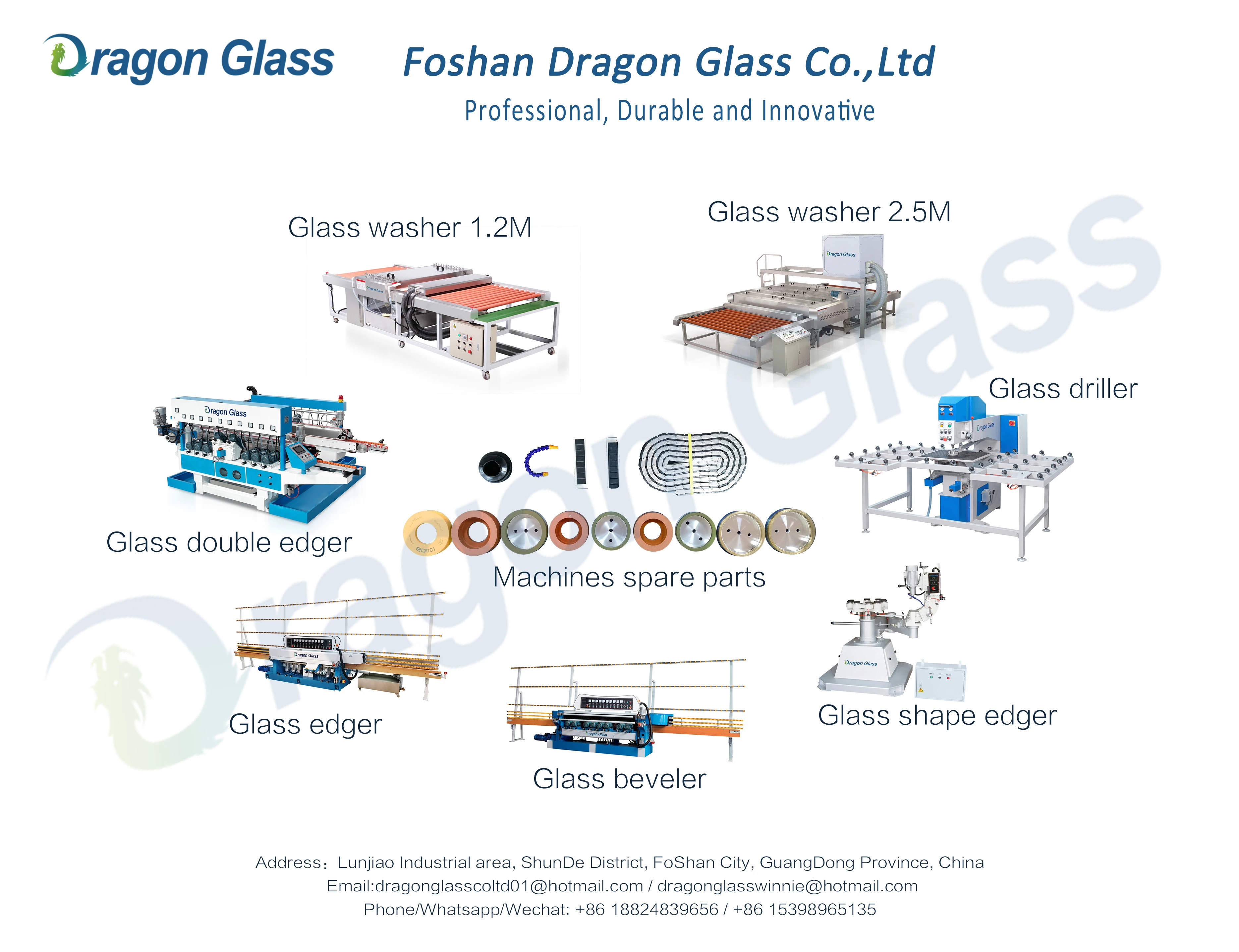Foshan Dragon Glass Co Ltd Glass Machines Glass Machines Spare Parts