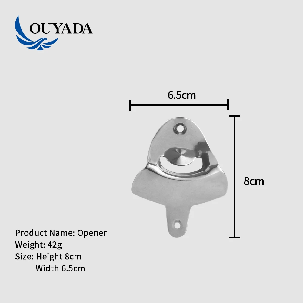 
Factory Direct customised personalised souvenir stainless steel ring round cap bottle opener kit 