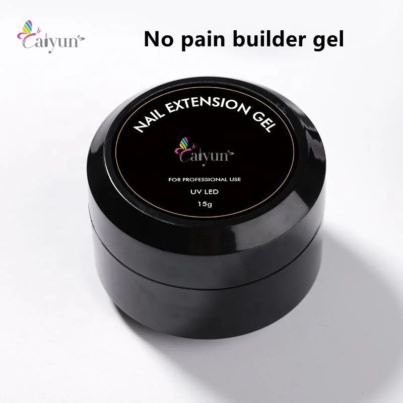 

Caiyun soak off nail extension quick hard gel base top crystal uv builder gel for nail