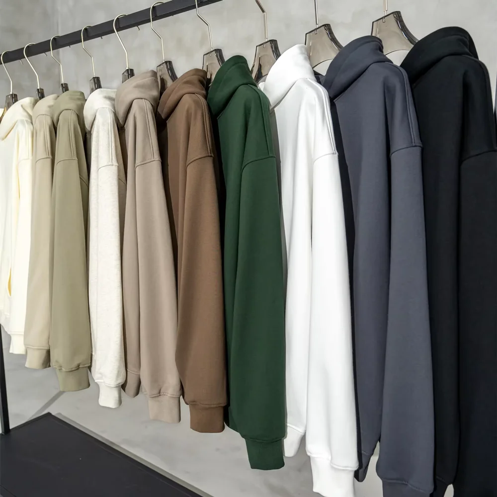 Custom Oversized Hooded Sweatshirt Men Clothing Wholesale High Quality Heavyweight Cotton Pullover Hoodie Manufacturers Men